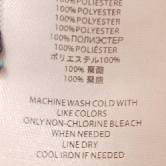 Women's Michael Kors Blue Tie Dye Blouse Size Small - Picture 4 of 9